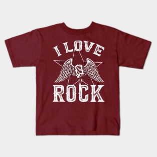 I love rock Kids T-Shirt